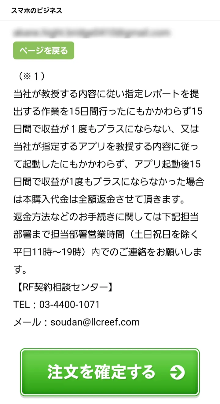 副業 詐欺 怪しい 合同会社REEF スマホでビジネス